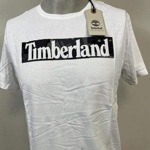 TIMBERLAND MEN'S FADED LINEAR LOGO T-SHIRT A1LMR-H79 SIZES: L & XL